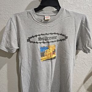 Supreme Gray Graphic T-Shirt